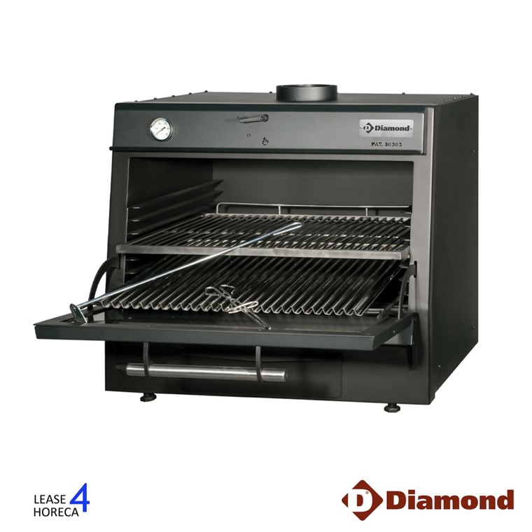 Charcoal Oven 60 kg (CBQ-075-BK zwart)